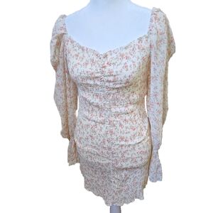 Floral Long Sleeve Dress